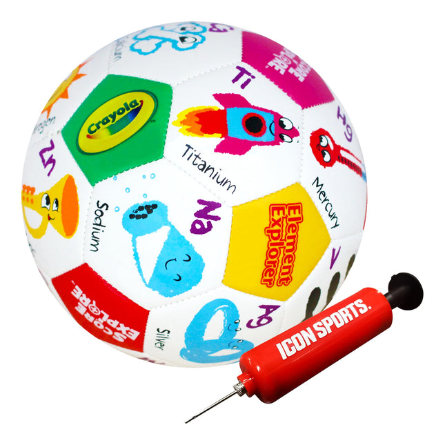 Crayola Official Soccer Ball - Unisex Kids - CRAY9