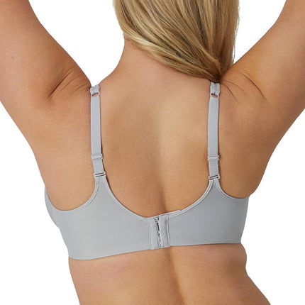 Bali Women's One Smooth U Ultra Light Illusion Neckline Underwire Bra, Crystal Grey, 38B