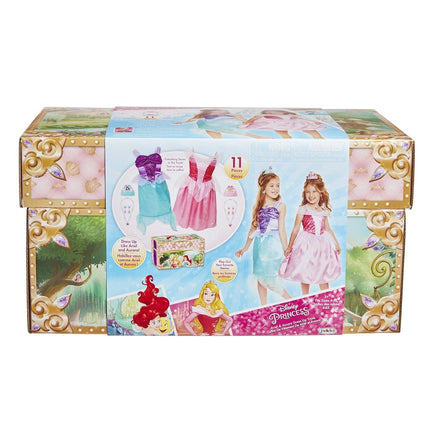 Disney Princess Ariel & Aurora Dress up Trunk Pretend Play Toys