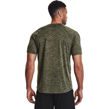 Under Armour UA Tech 2.0 SS Tee - Short Sleeve - Tops - Marine OD Green/Black - Size: SM