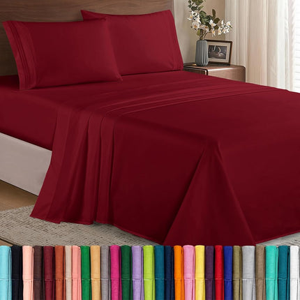 Elegant Comfort 4 Piece 1500 Thread Count Luxuriou