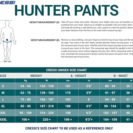 Cressi Green Hunter Rash Guard Pants
