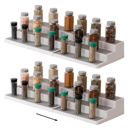 SIMPLEMADE 3-Tier Spice Rack Organizer - Versatile