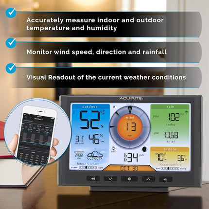 AcuRite Weather Station, Black