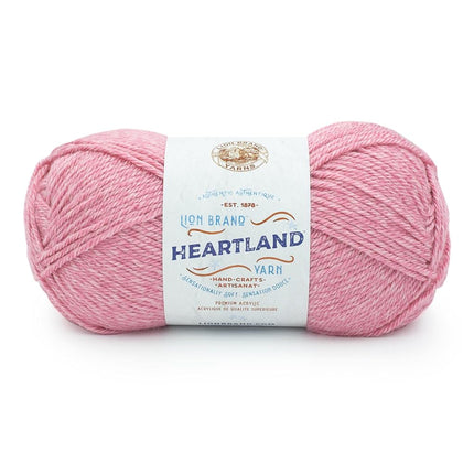 Lion Brand Yarn Heartland Yarn for Crocheting, Knitting, and Weaving, Multicolor Yarn, 1-Pack, Lassen Volcanic