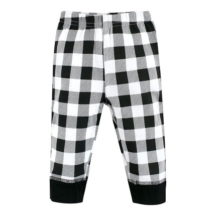Hudson Baby Baby Girls' Cotton Pants and Leggings, Red Moose Bear, 9-12 Months