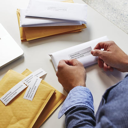 DYMO® Authentic LW Mailing Address Labels for LabelWriter™ Label Printers, (1-1/8" x 3-1/2"), 3 Rolls of 350 (1050 Total)