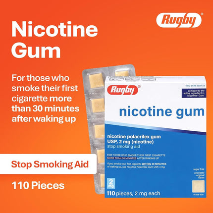 NICOTINE GUM 2 MG KIT ***RUG Size: 110