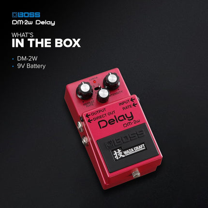 BOSS DM-2W Delay | Premium Waza Craft Guitar Effect Pedal
