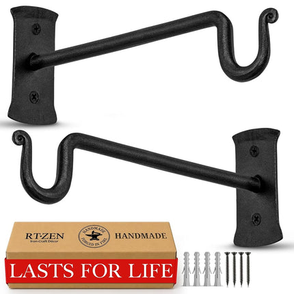 RTZEN Plant Hanger Shepards Hook 7.5" - Heavy Duty