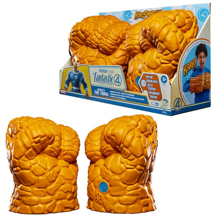 Marvel Studios’ The Fantastic Four: First Steps Marvel’s The Thing Clobberin’ FX Fists Role-play Toys, Orange