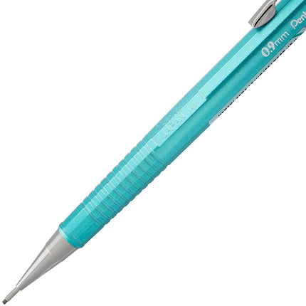 Pentel Sharp Mechanical Pencil, (0.9mm), Metallic Bluish Green Barrel, Box of 12 (P209MK)