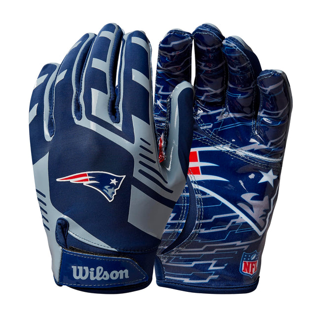 Wilson NFL Stretch Fit Football Gloves - Youth, Dallas Cowboys