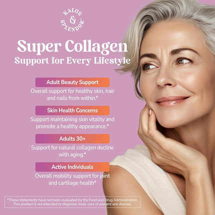 21st Century Super Collagen Plus Vitamin C Supplements, 180 Count
