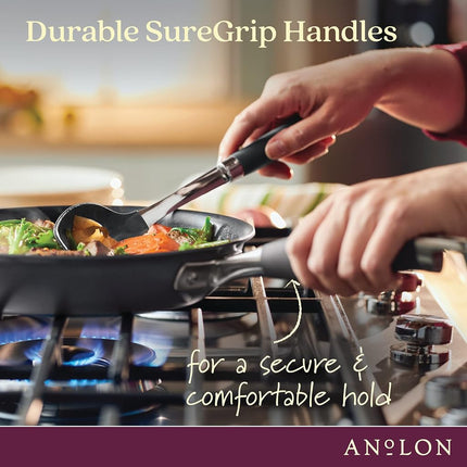 Anolon Advanced Home Nonstick Skillet Twin Pack 26/32cm Moonstone