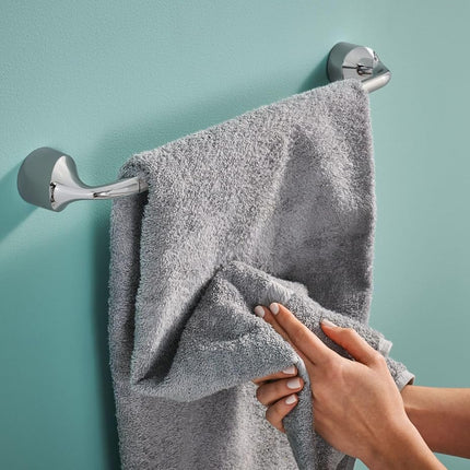 Moen MY3724CH Idora 24-inch Single Towel Bar, Chrome