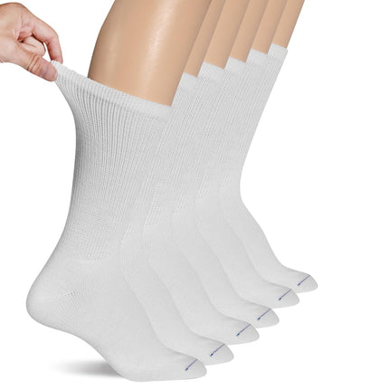 Dr. Scholl's Men's DSW22021C6U2001 Socks, White, O