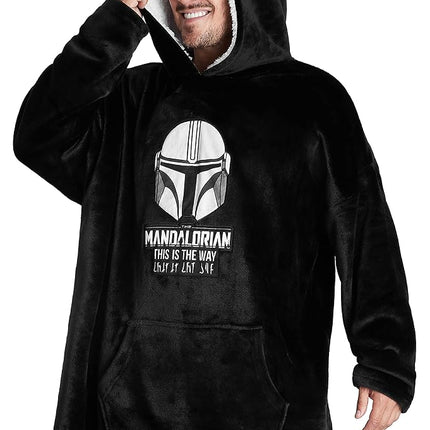 Get Trend Disney The Mandalorian Hoodie Blanket fo