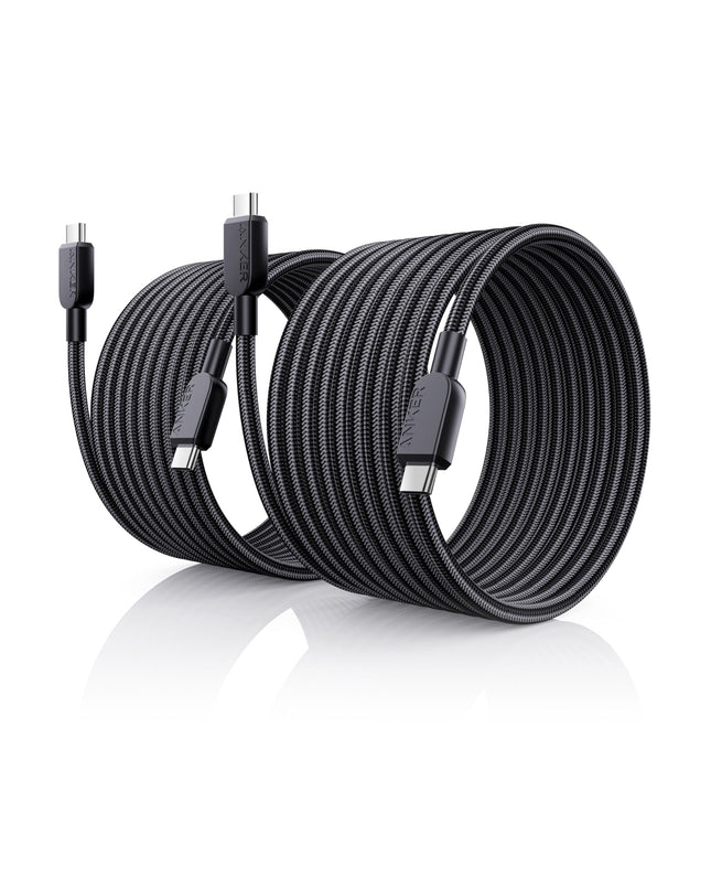 Anker USB C to USB C Cable (2Pack, 10FT),240W Type