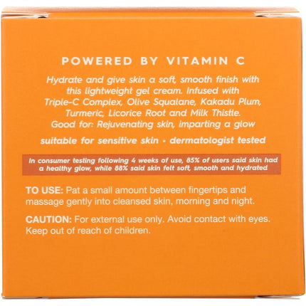 AVALON ORGANICS Vitamin C Gel Cream Moisturizer, 1.7 OZ