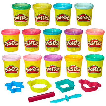 Play-Doh Sparkle and Bright 14 Pack, Non-Toxic Mod
