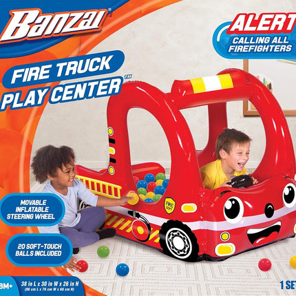Rescue Fire Team Play Center Ball Pit with 20 Balls