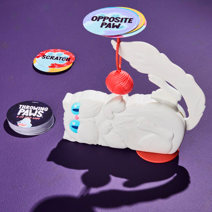 Hasbro Gaming Throwing Paws: A Cat Card Game – Fun Skill and Action Card Games for Children