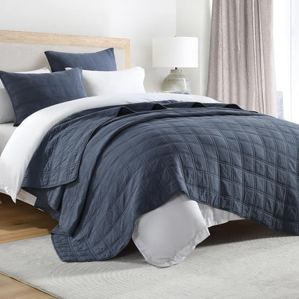HORIMOTE HOME 100% Cotton Quilt Set Queen Size, De