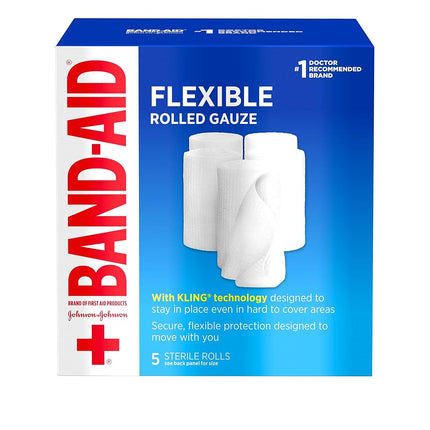 Band Aid Brand First Aid Products Flexible Rolled 