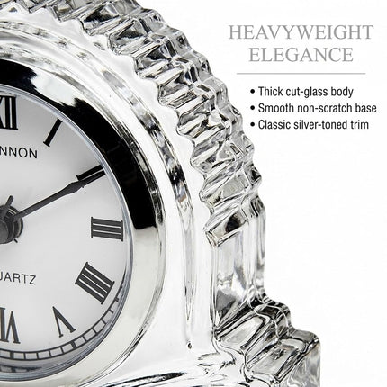 Godinger Shannon Mantle Clock, Small