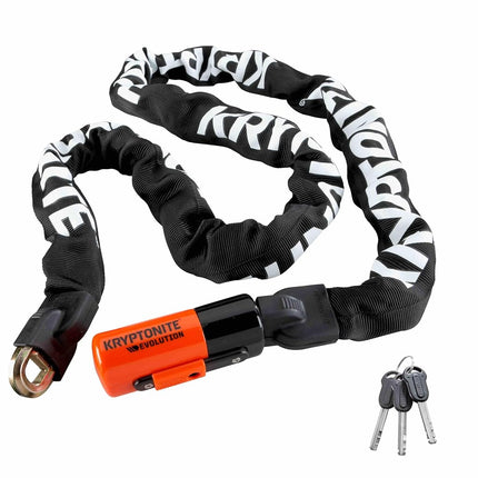 Kryptonite Evolution 4 Integrated Chain Bicycle Lo