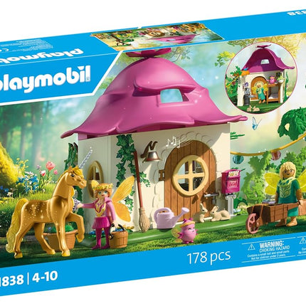 Playmobil 71838 - Fairy Home with Golden Unicorn 1