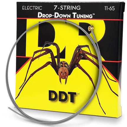 DR DDT711 Strings DDT : Drop Down Tuning Electric 