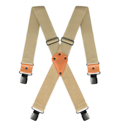 Dickies Men's Industrial Strength Suspenders, Khak