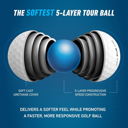 TaylorMade Golf 2024 TP5 Stripe ONE Dozen Golf Balls