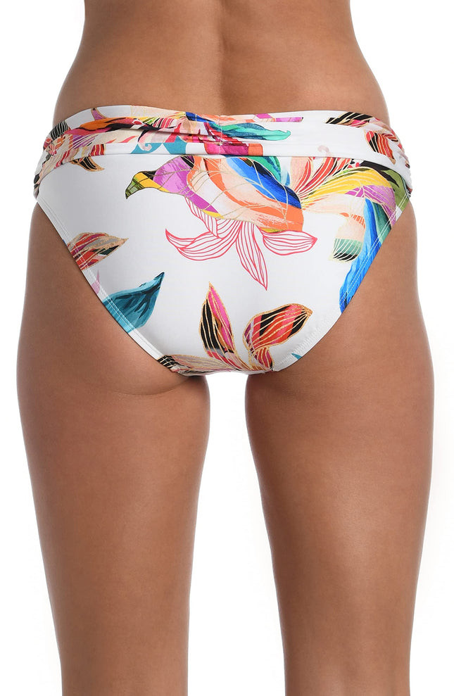 Top de bikini de mujer La Blanca Standard Banded, multi//Paradise City, 8