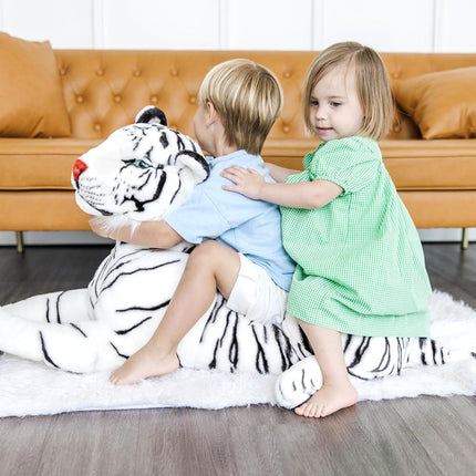 Melissa & Doug White Tiger Plush
