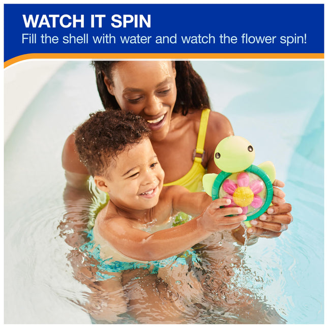 SwimWays Water Wheel Turtle, Kids Pool Accessories and Swimming Pool Toys, Water Toy for Kids Ages 2+