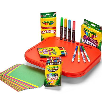 Juego de arte Create 'N Carry de Crayola, 75 piezas, regalo de arte para niños, de 5 años en adelante
