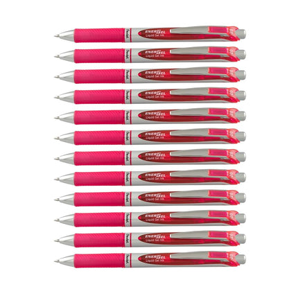 EnerGel BL77-PX 0.7 mm XM Retractable Roller Ball Gel Pen (Pack of 12)
