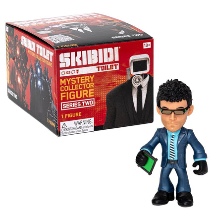 SKIBIDI TOILET Mystery Figure Collector Series 2, Collectible Figures, YouTube Animation Sensation, Officially Licensed Toilet Merch
