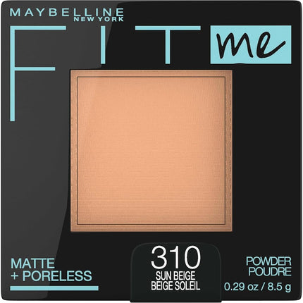 Maybelline New York Fit Me Matte Plus Poreless Powder - 310 Sun Beige