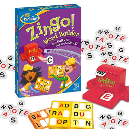 ThinkFun Zingo! Word Builder Educational Spelling 