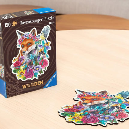 Ravensburger Children Puzzles Wooden Puzzles: Colorful Fox Ages 10+
