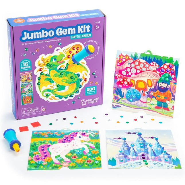 Educational Insights Jumbo Gem Kit - Arts and Craf