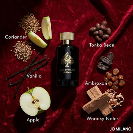 Jo Milano Game Of Spades Wildcard for Unisex Parfum Spray, 3.4 Ounce
