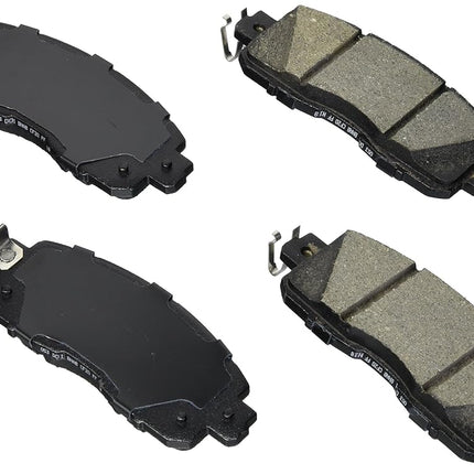 BOSCH BE1650 Blue Ceramic Disc Brake Pad Set - Compatible With Select Nissan Altima, Leaf; FRONT