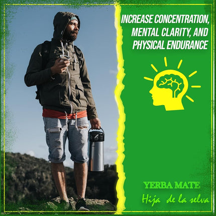 THE ARG Hija de la Selva Organic Yerba Mate Tea Loose Leaf Organic Yerba Mate Loose Leaf Yerbamate 500gr