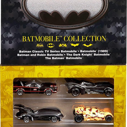 Hot Wheels 1:64 Scale Die-Cast Toy Cars, Set of 5 
