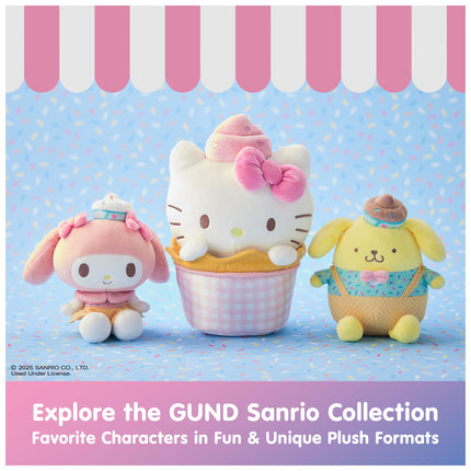 GUND Hello Kitty 12in Sanrio 50th Anniv Plush Toy
